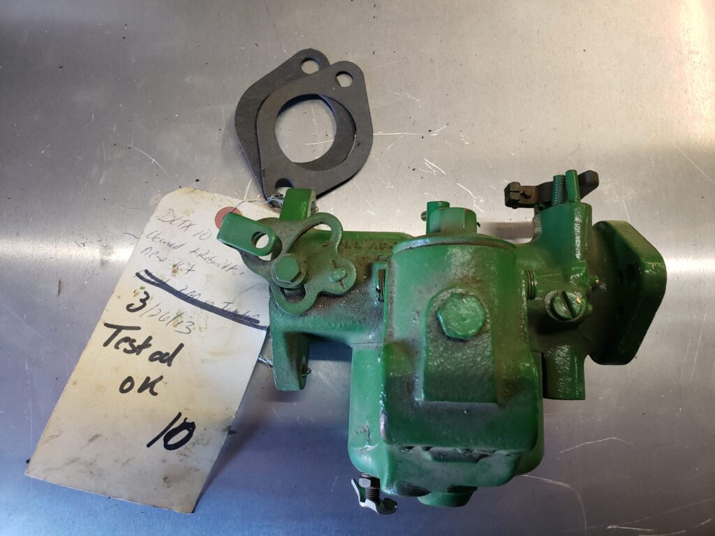 DLTX 10 CARBURETOR AB237R AB237R Shumaker Tractor